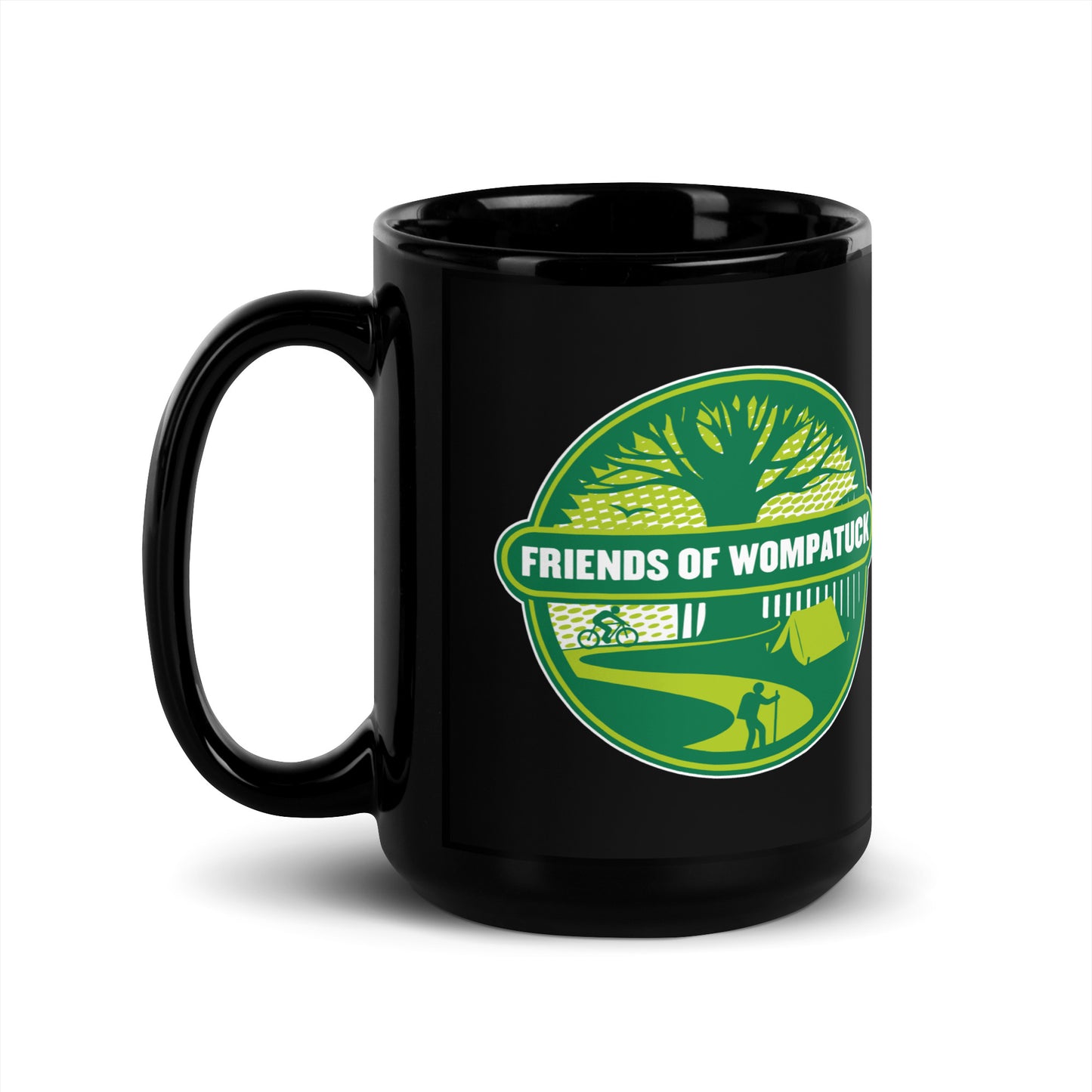 FOW: 15 oz Black Glossy Mug