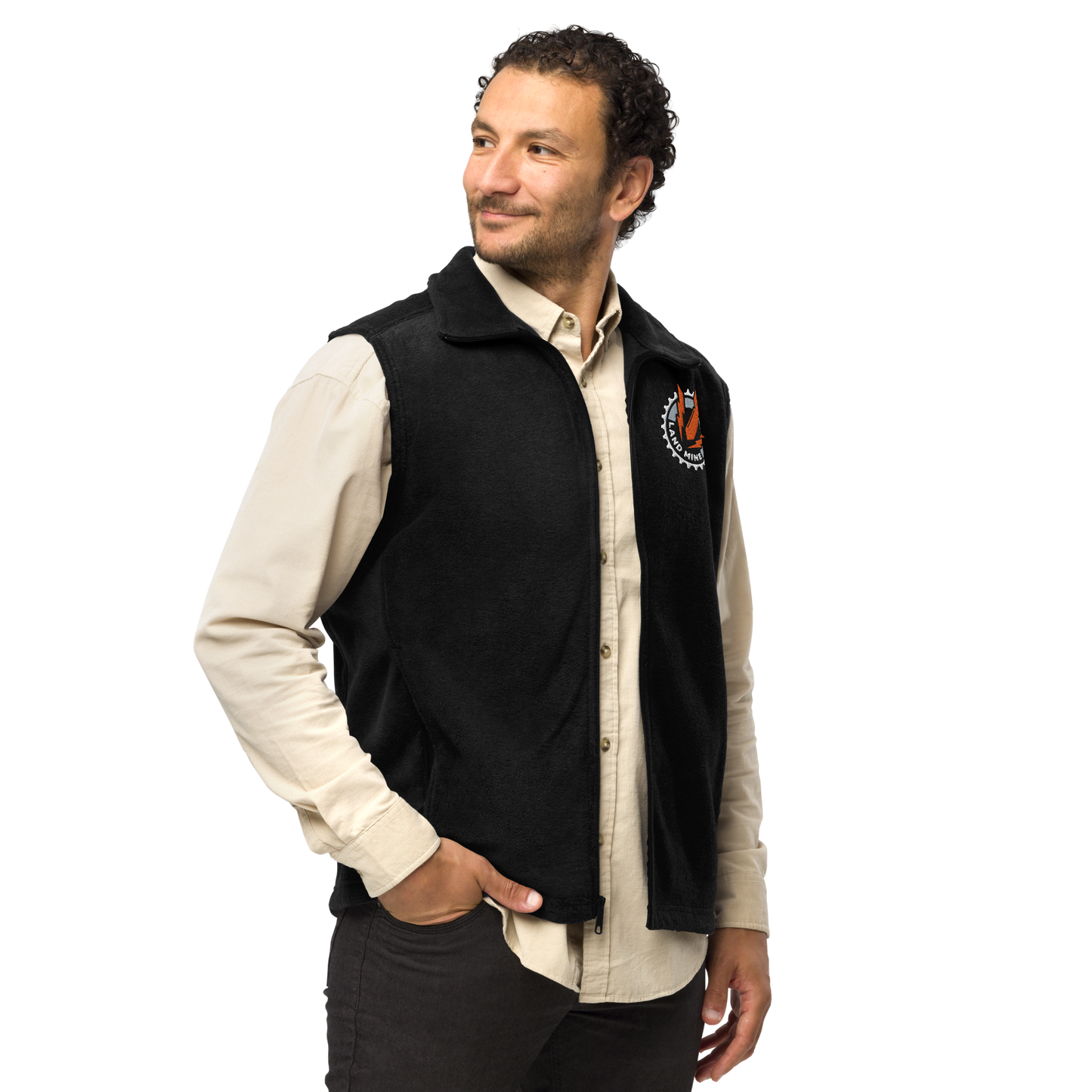 LandmineMTB: Men’s Columbia Fleece Vest