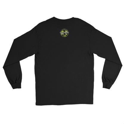 FOW: Men’s Long Sleeve Shirt / Green Logo w/ Dark Tee