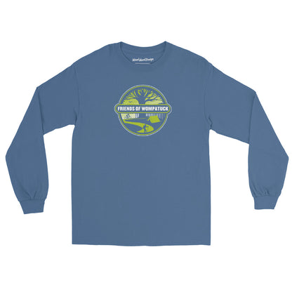 FOW: Men’s Long Sleeve Shirt / Green Logo w/ Dark Tee