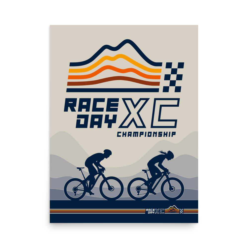 Race Day XC: Poster / Racers on Horizon