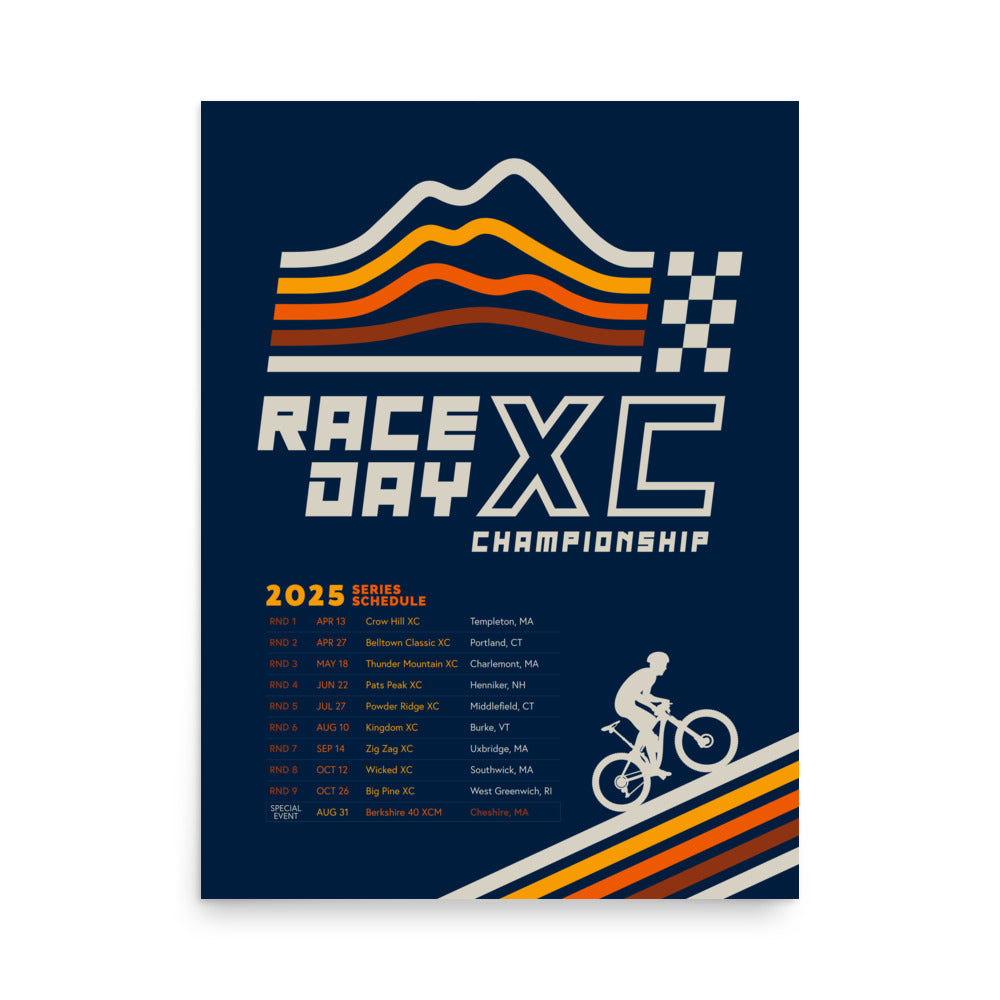 RaceDay XC: Poster / 2025 Schedule