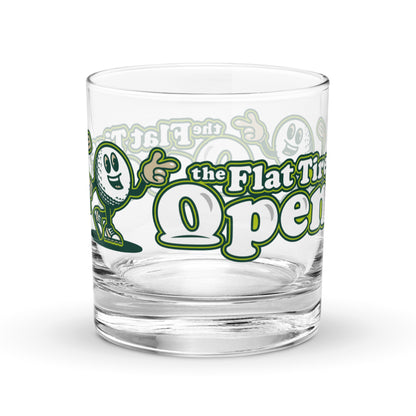 Flat Tire Open: Rocks Glass