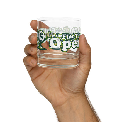 Flat Tire Open: Rocks Glass