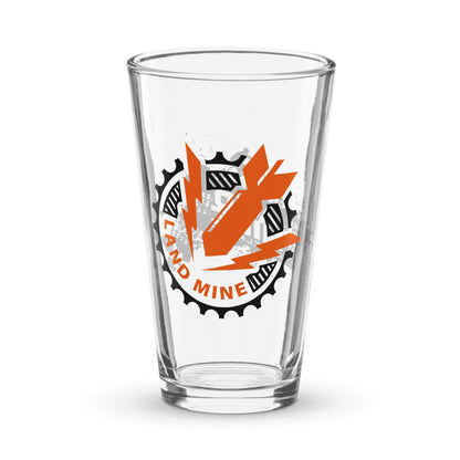 LandmineMTB: Pint Glass