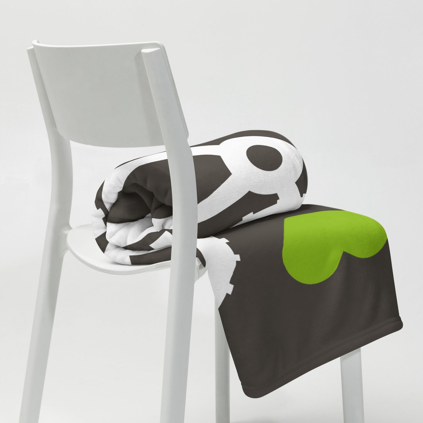 I 💚 CX: Throw Blanket / Charcoal