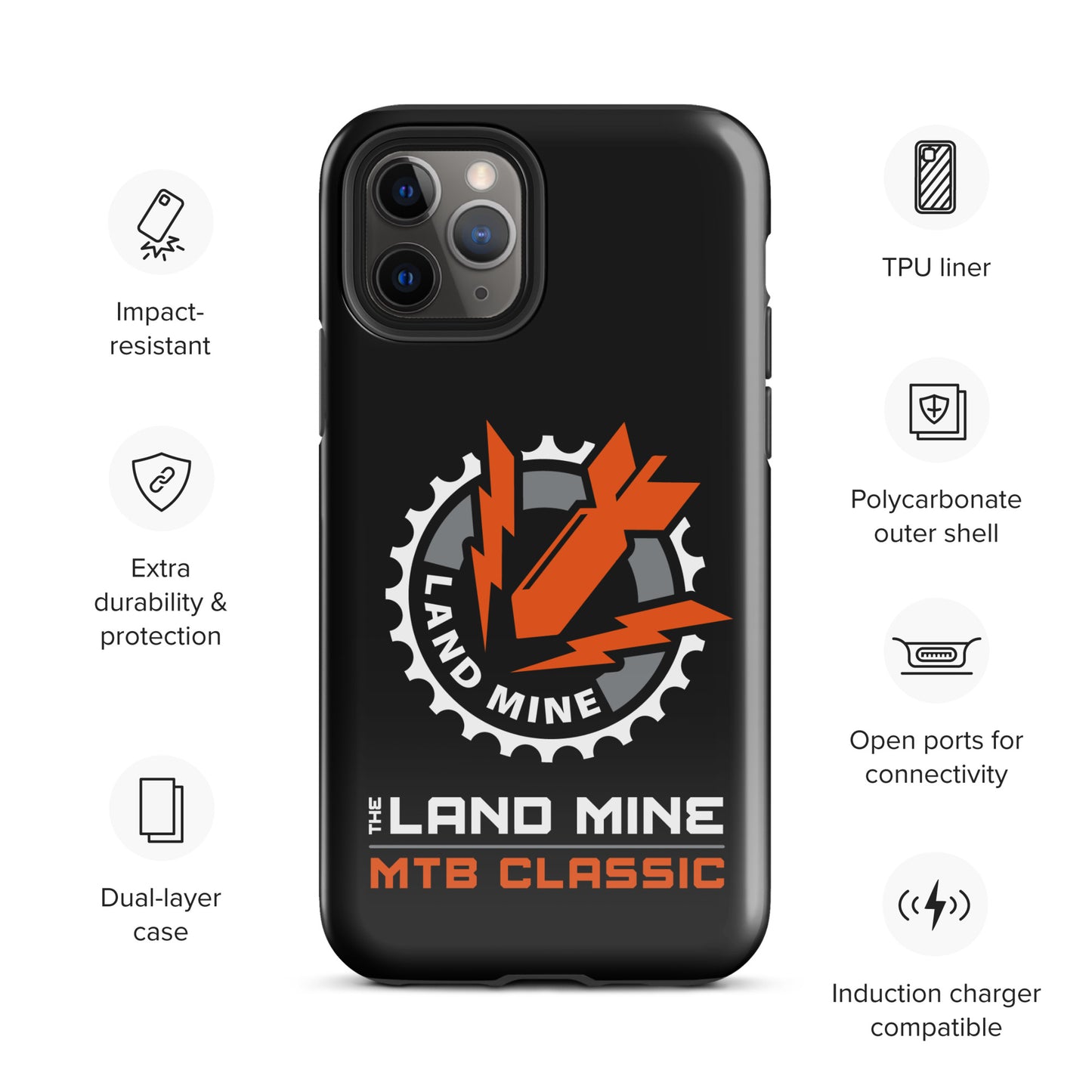 LandmineMTB: Tough Case for iPhone® / Classic Logo