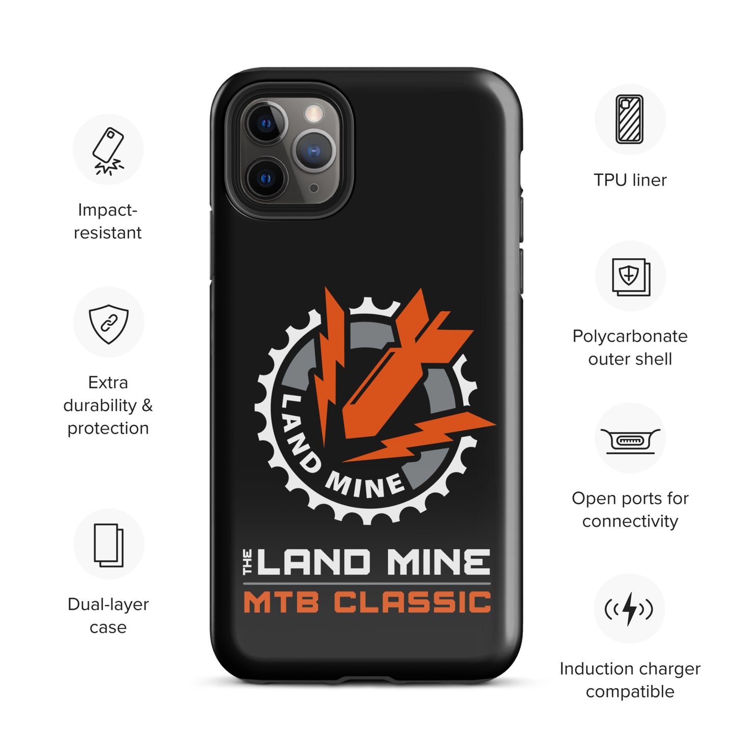 LandmineMTB: Tough Case for iPhone® / Classic Logo