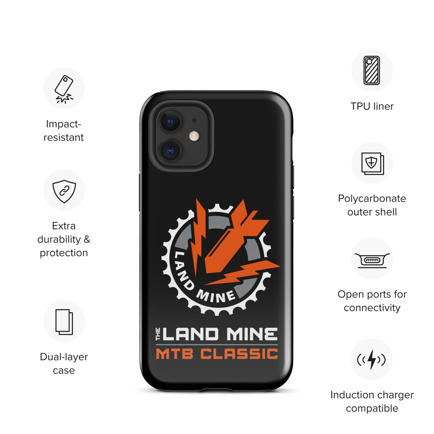 LandmineMTB: Tough Case for iPhone® / Classic Logo