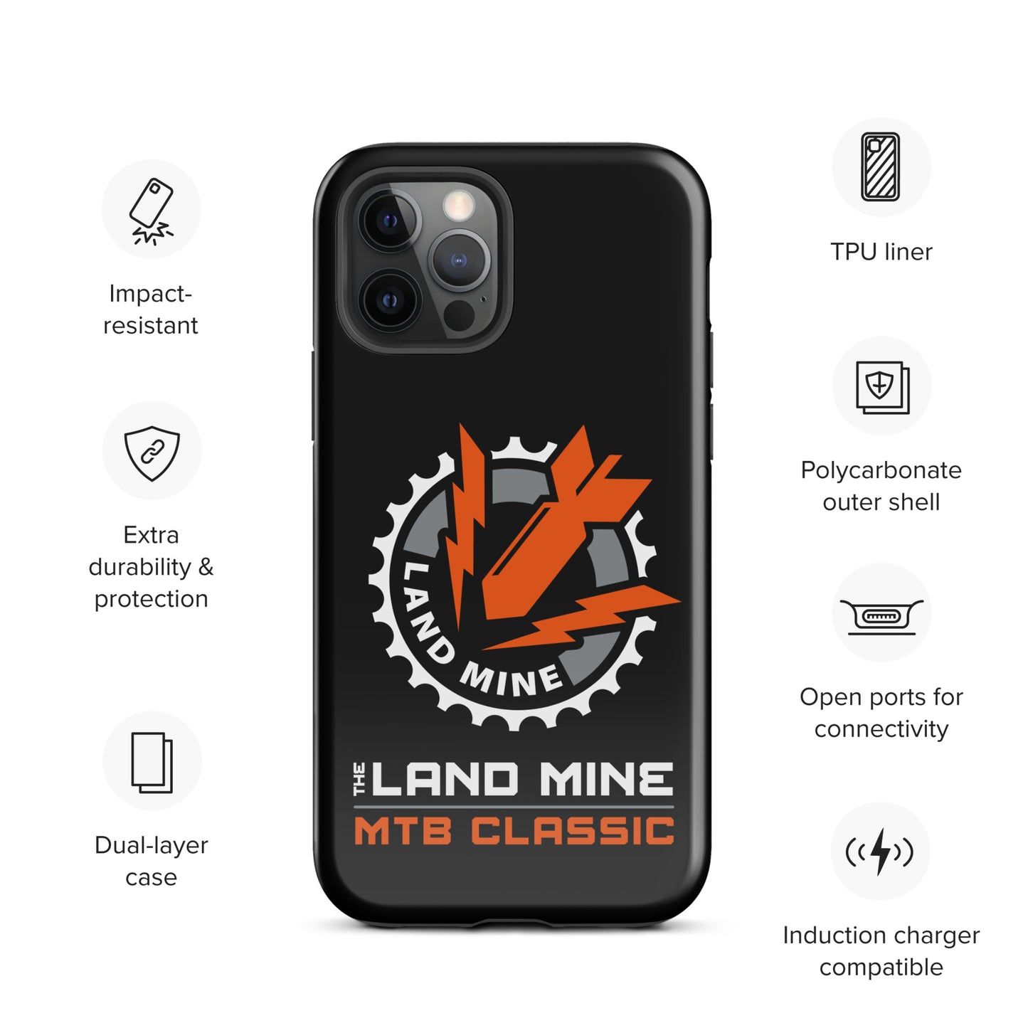 LandmineMTB: Tough Case for iPhone® / Classic Logo