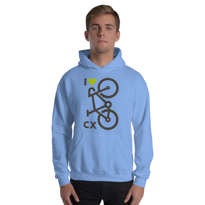 I 💚 CX: Unisex Hoodie / I Heart CX / Light