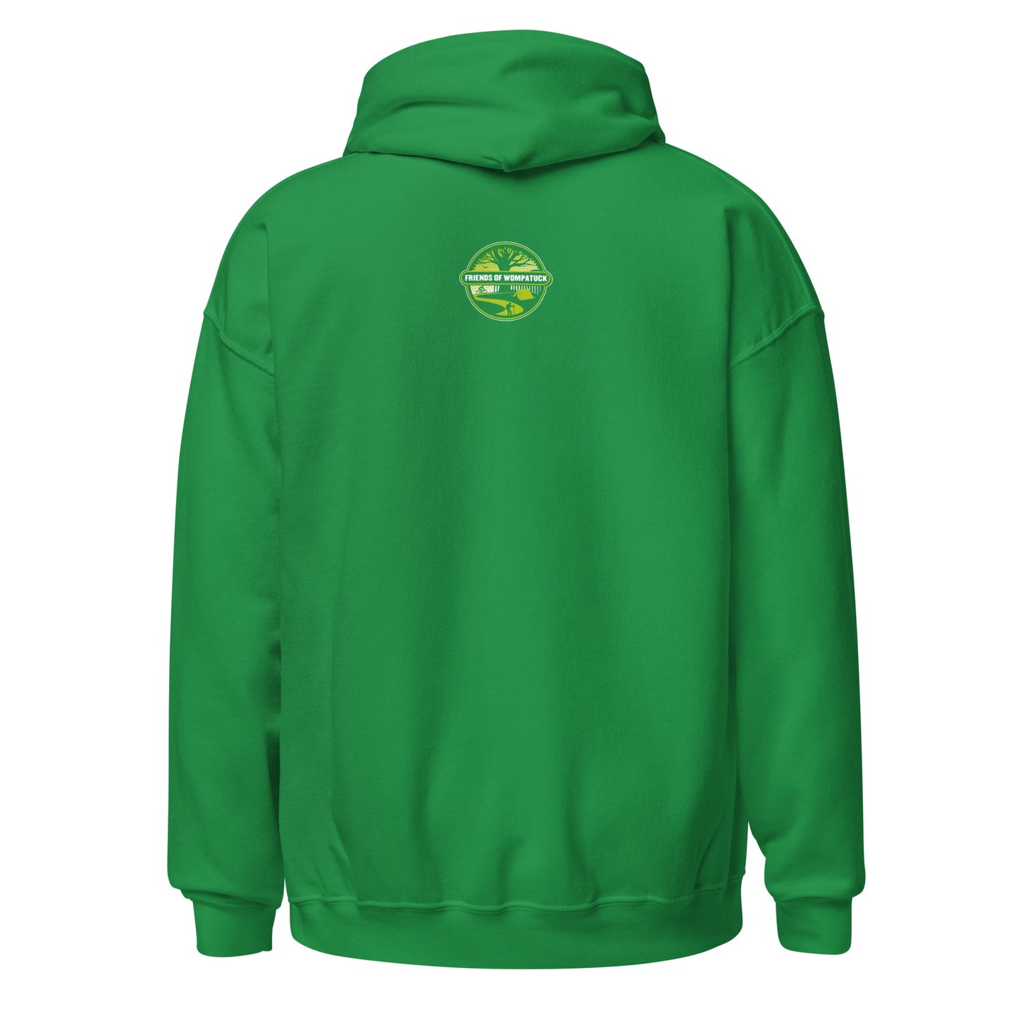 FOW: Unisex Hoodie / Green Logo w/ Dark Hoodie