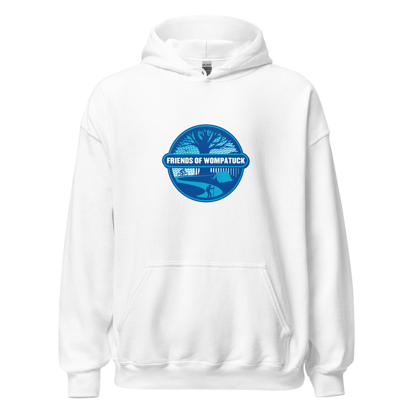 FOW: Unisex Hoodie / Blue Logo w/ Light Hoodie