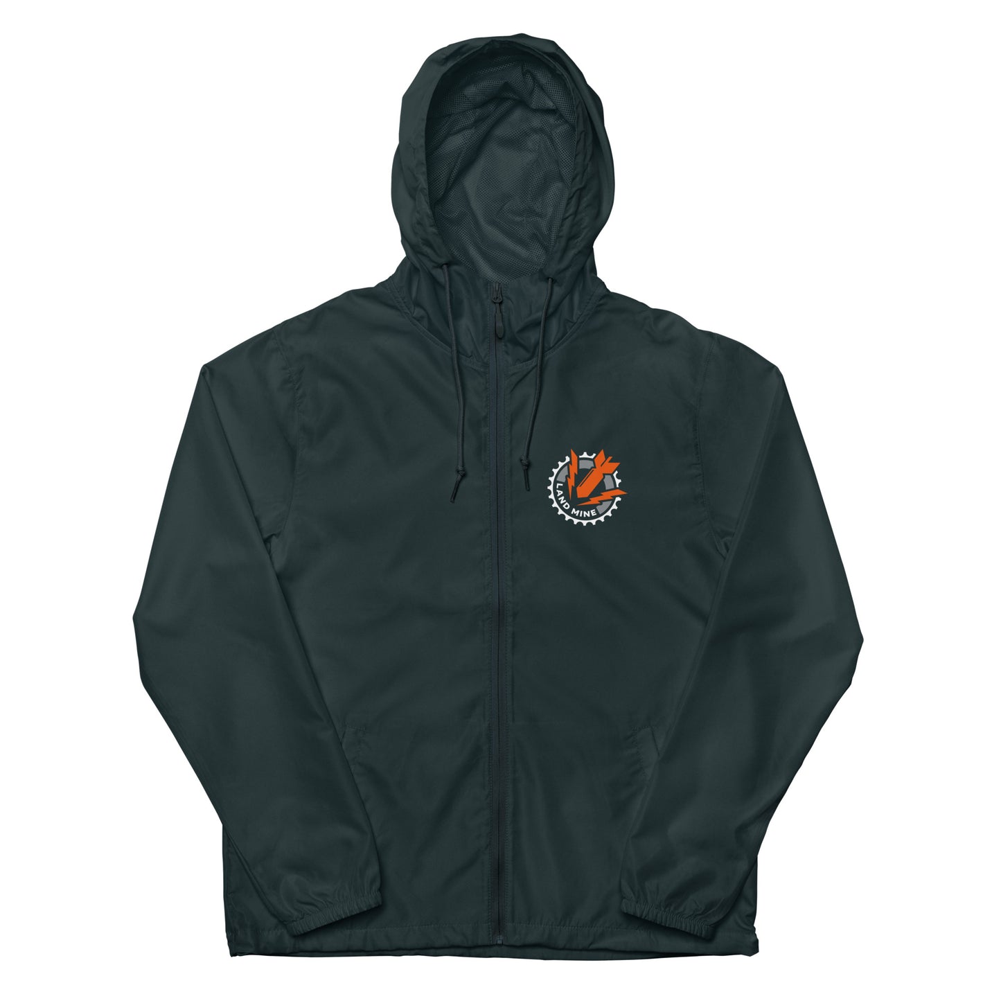 LandmineMTB: Unisex Zip Up Windbreaker