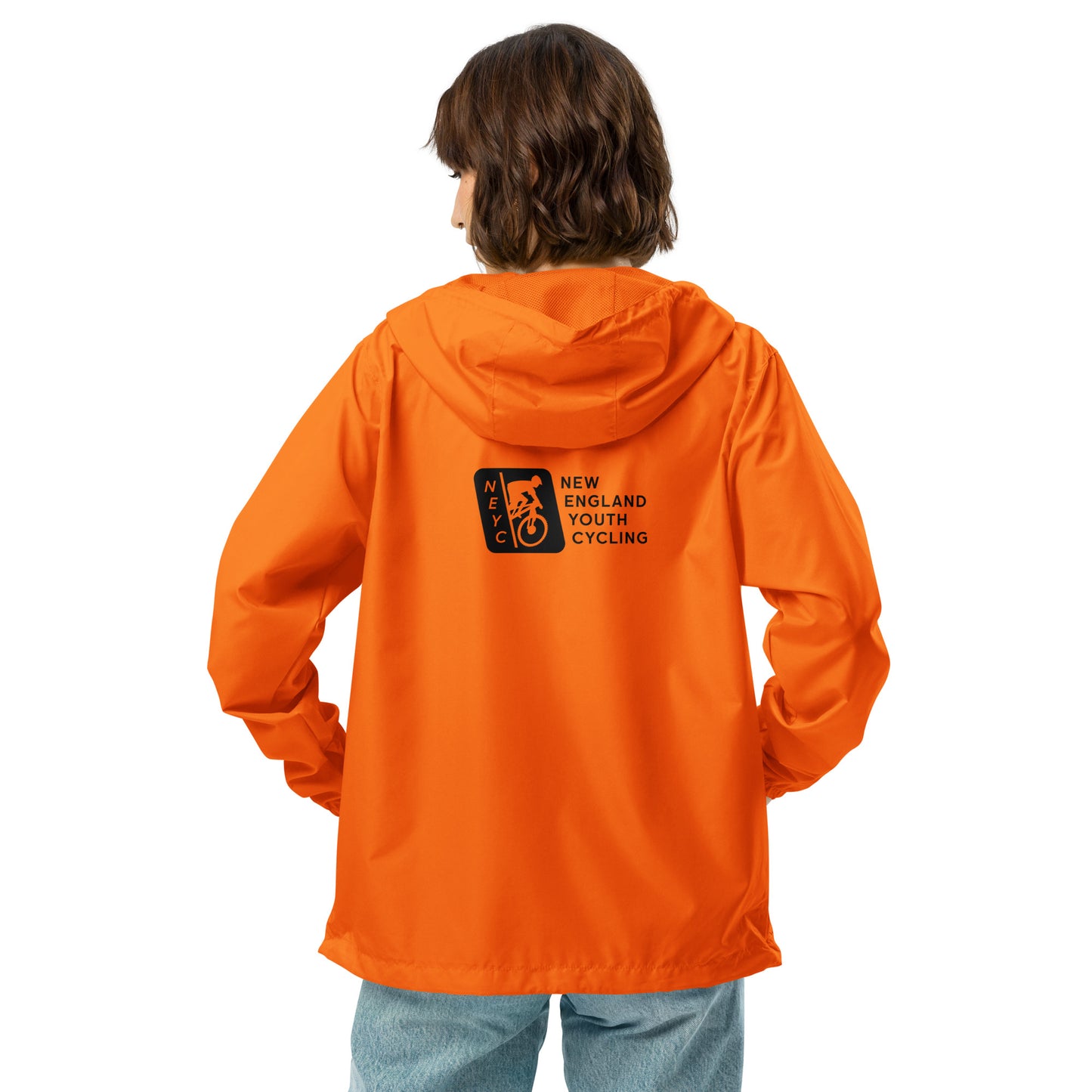 Warriors: Unisex Zip Up Windbreaker / Orange