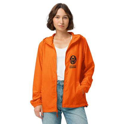 Warriors: Unisex Zip Up Windbreaker / Orange