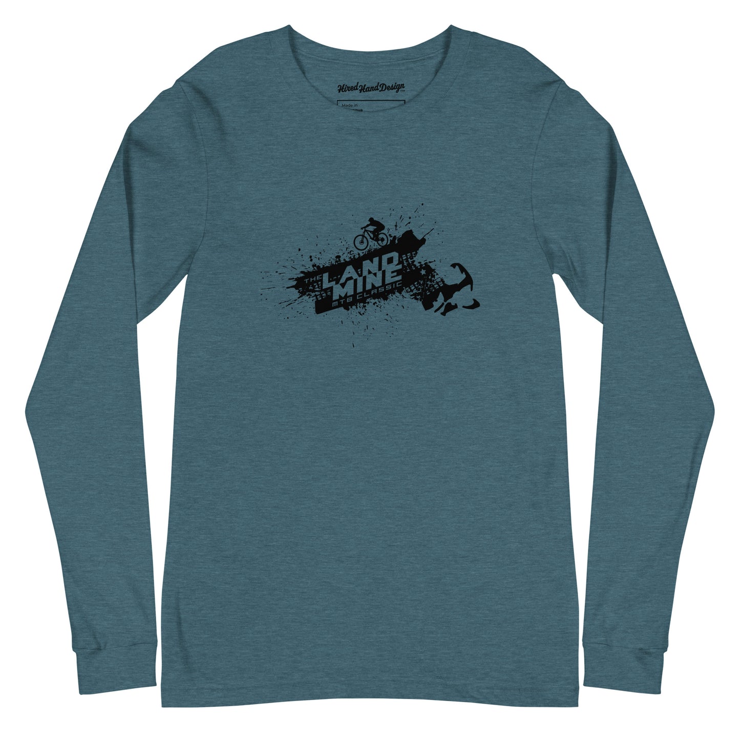 LandmineMTB: Unisex Long Sleeve Tee / Muddy MA