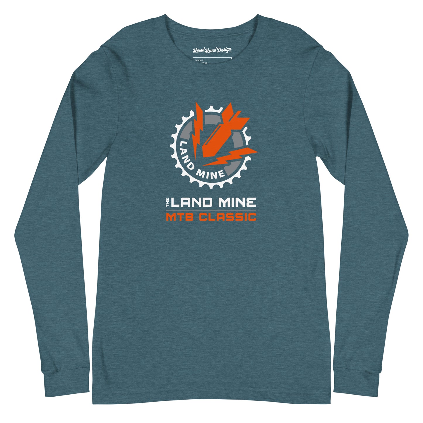 LandmineMTB: Unisex Long Sleeve Tee / Classic Logo / Dark