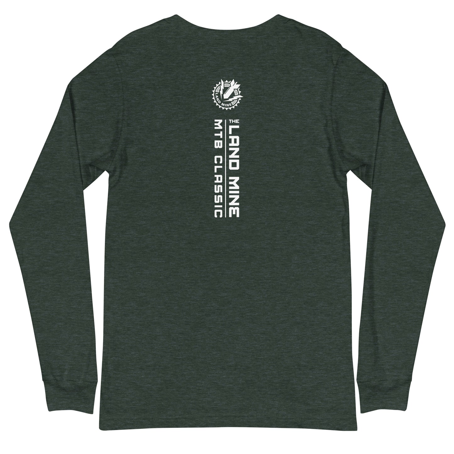 LandmineMTB: Unisex Long Sleeve Tee / Muddy MA