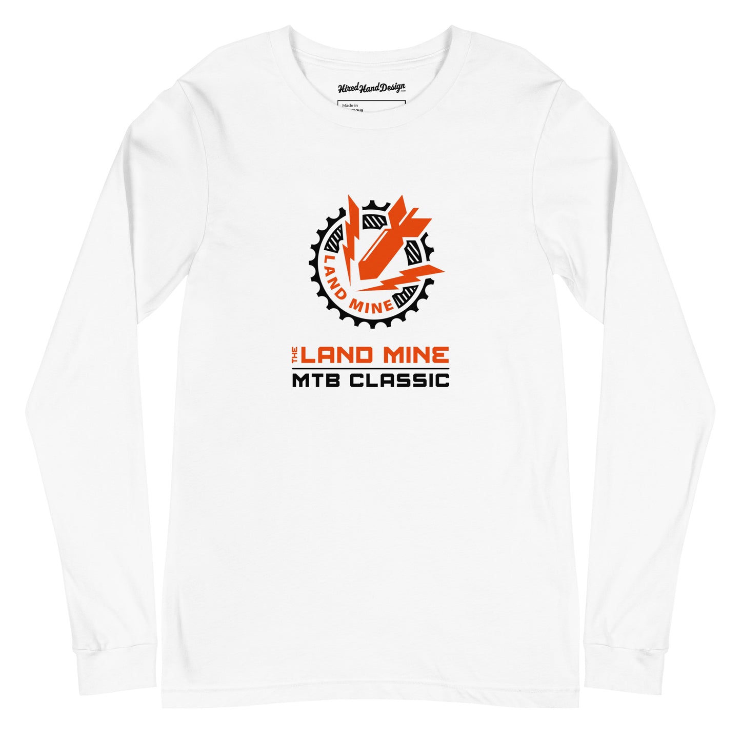 LandmineMTB: Unisex Long Sleeve Tee / Classic Logo