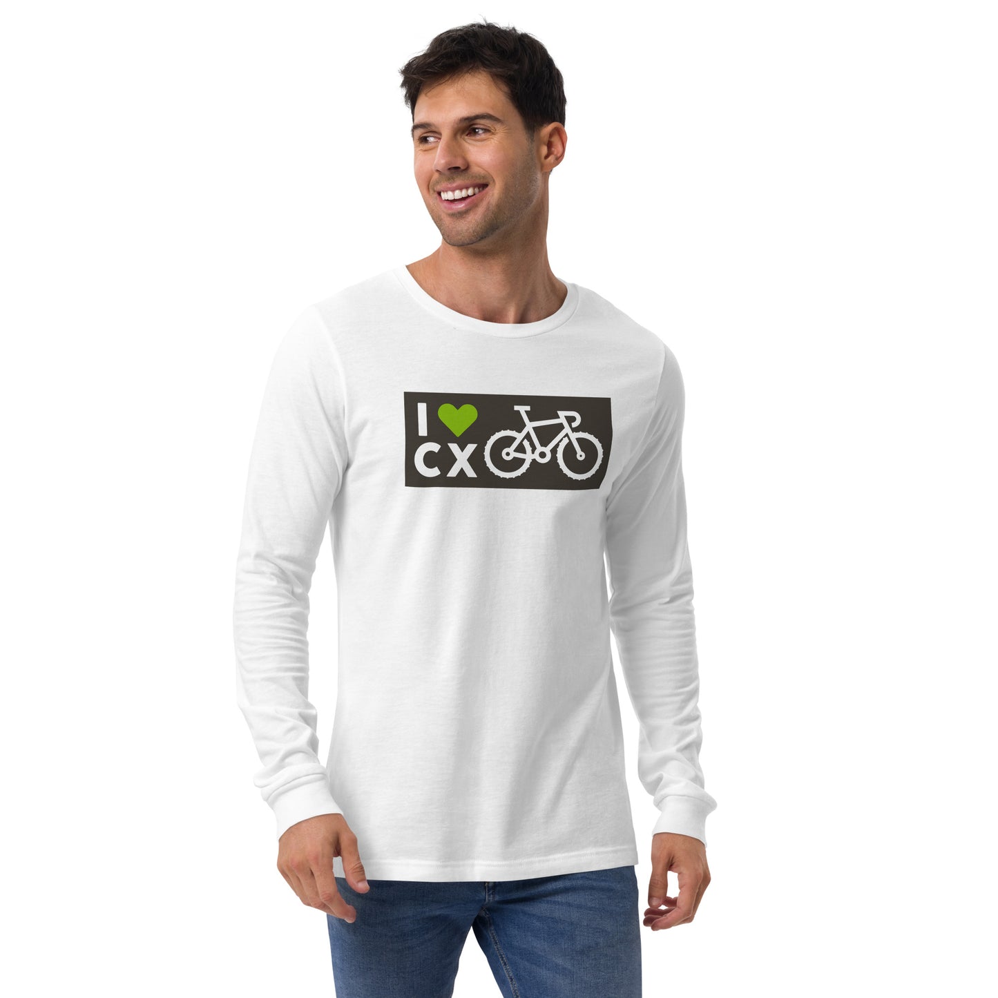 I 💚 CX: Unisex Long Sleeve T-shirt / Light