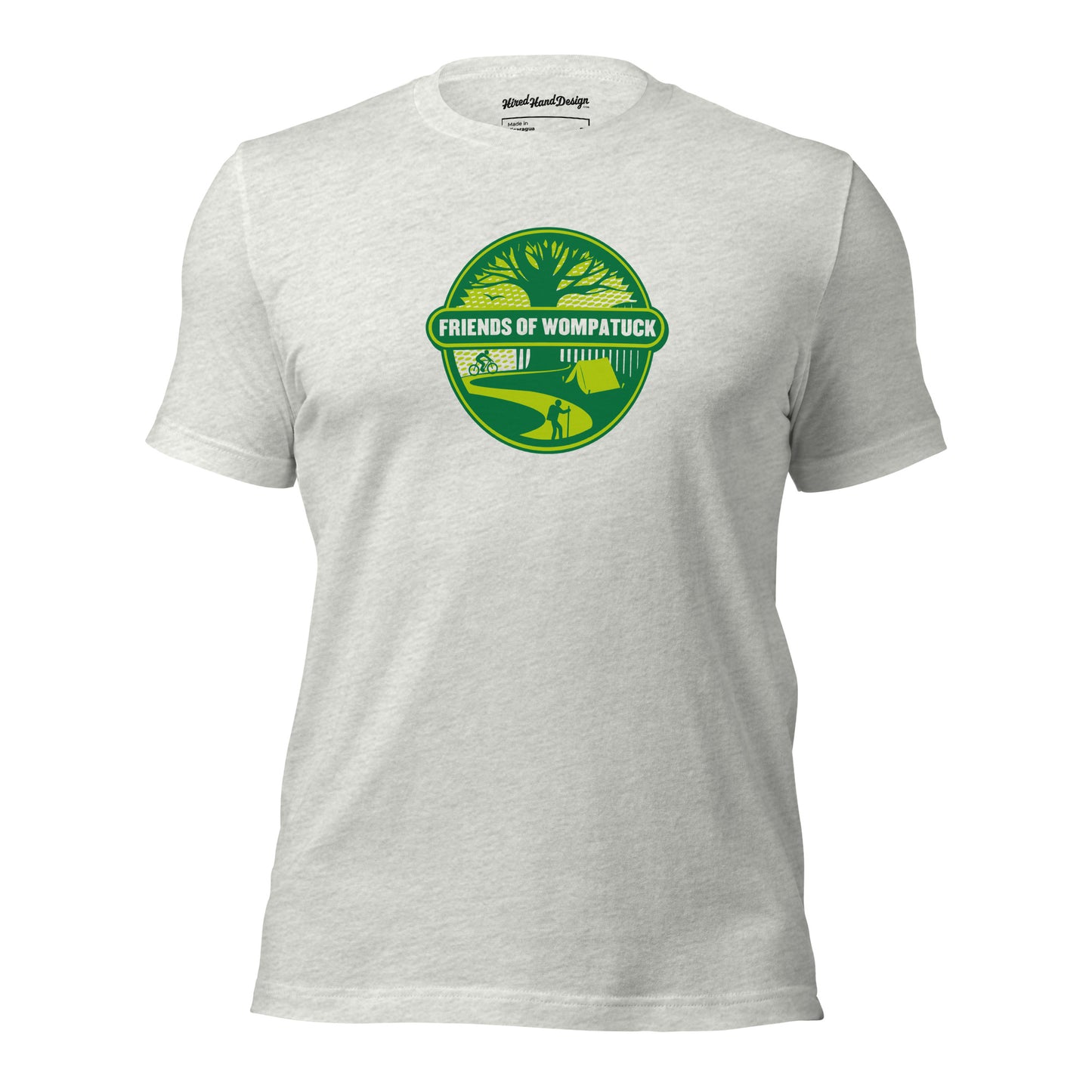 FOW: Unisex T-shirt / Green Logo w/ Light Tee