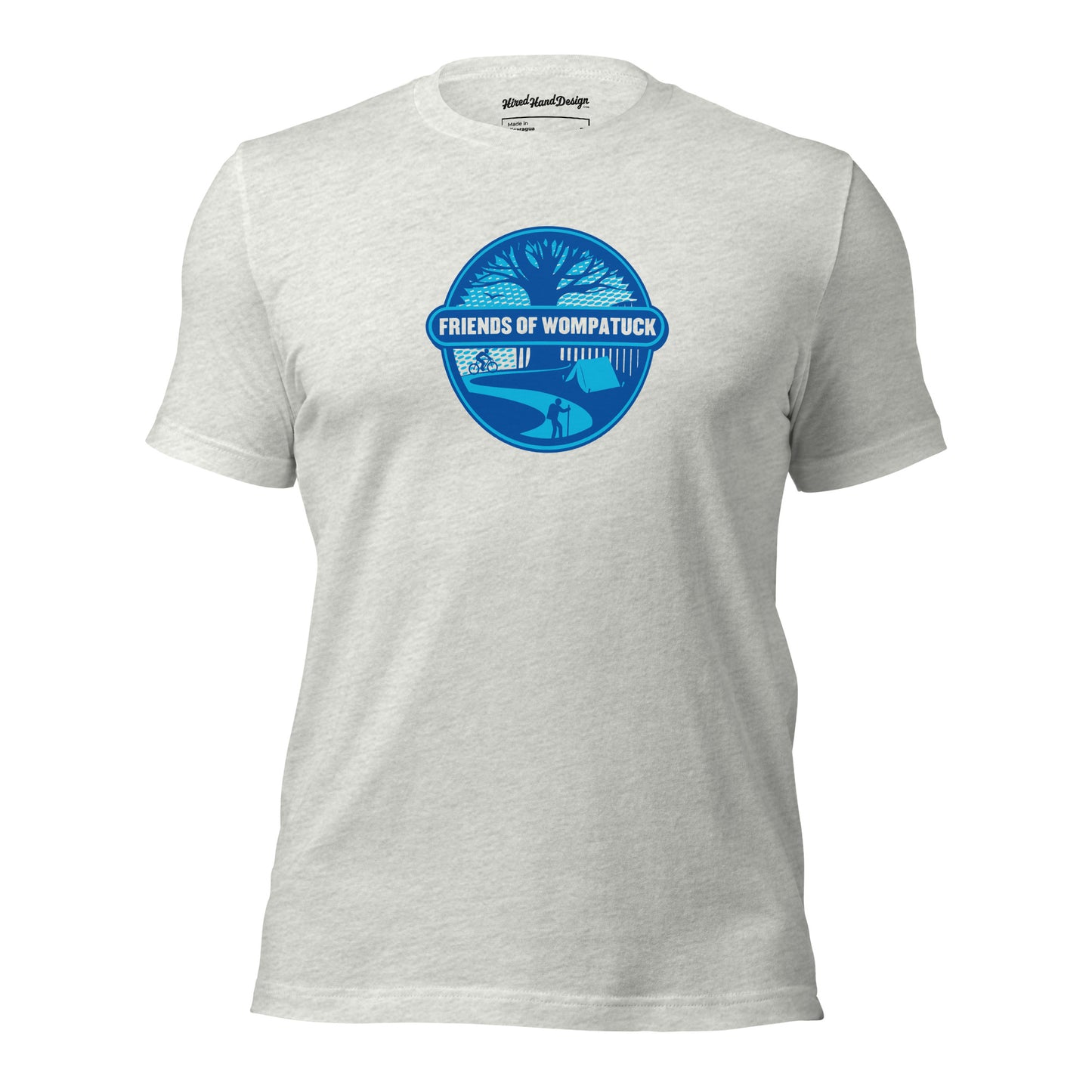 FOW: Unisex T-shirt / Blue Logo w/ Light Tee