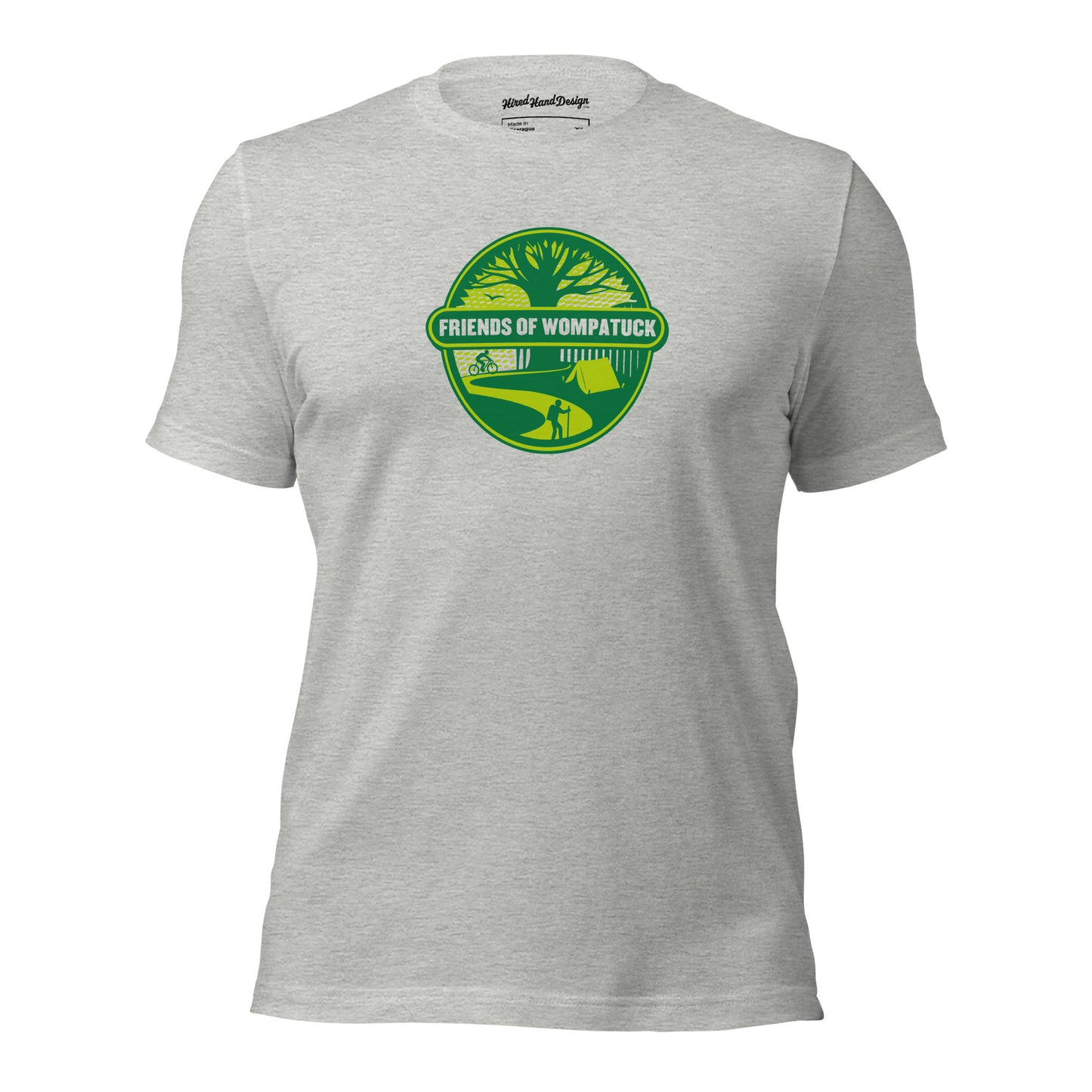 FOW: Unisex T-shirt / Green Logo w/ Light Tee