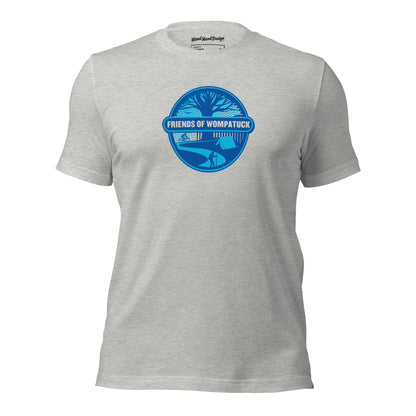 FOW: Unisex T-shirt / Blue Logo w/ Light Tee