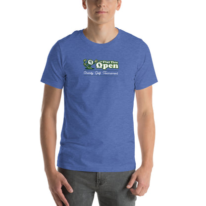 Flat Tire Open: Unisex T-shirt / Classic Logo