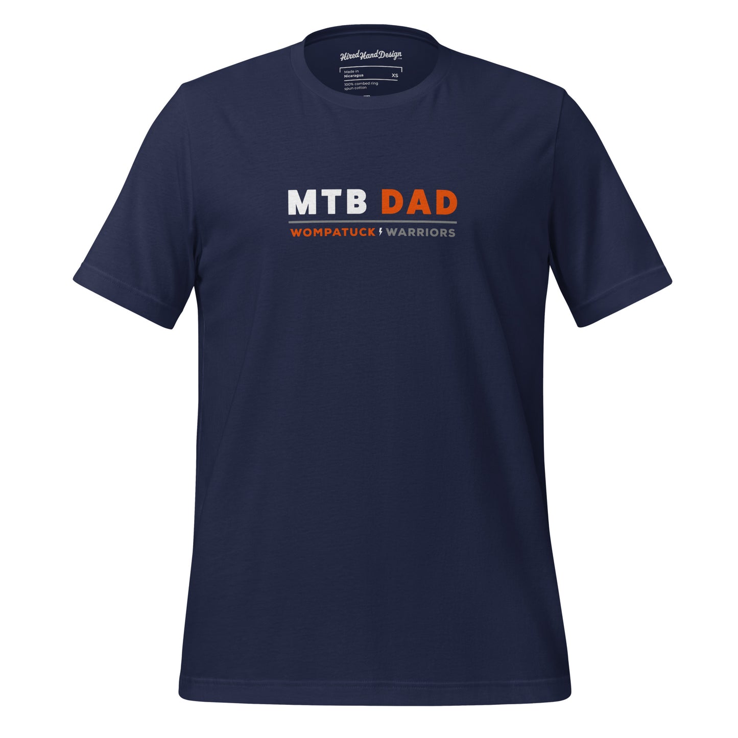 Warriors: Unisex T-shirt / "MTB DAD" / Dark