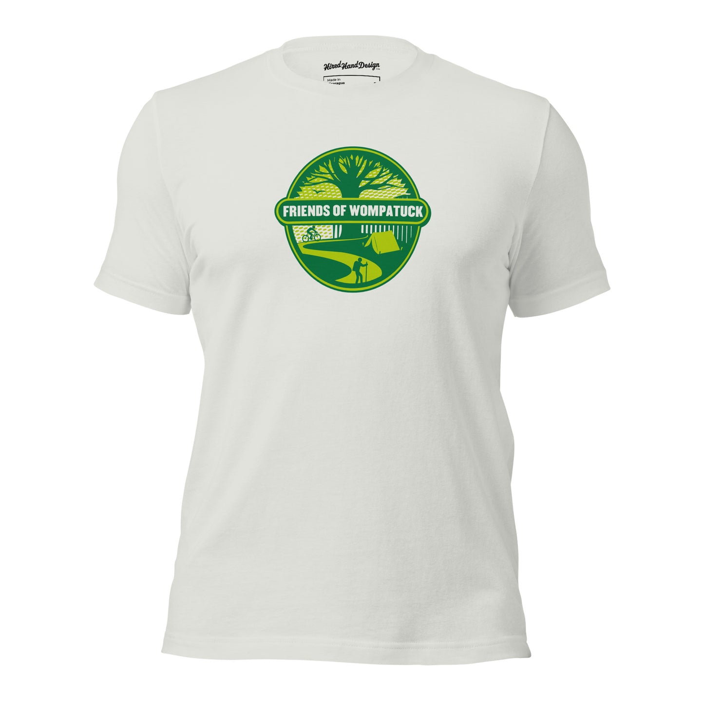 FOW: Unisex T-shirt / Green Logo w/ Light Tee