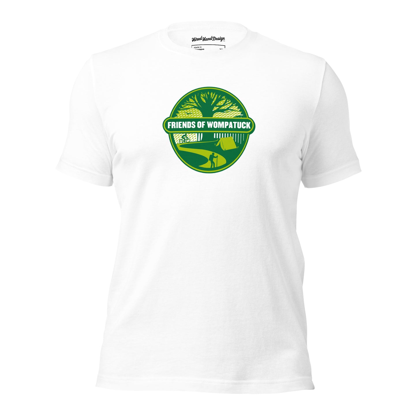 FOW: Unisex T-shirt / Green Logo w/ Light Tee