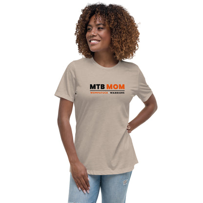 Warriors: Women's Relaxed T-Shirt / "MTB MOM" / Light