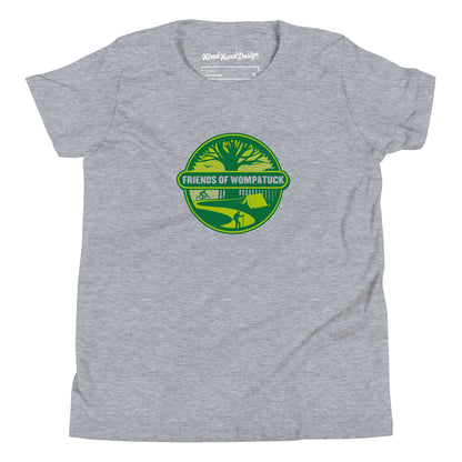 FOW: Youth Short Sleeve T-Shirt / Green Logo w/ Light Tee