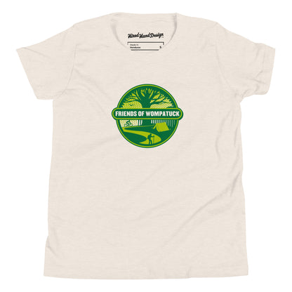 FOW: Youth Short Sleeve T-Shirt / Green Logo w/ Light Tee