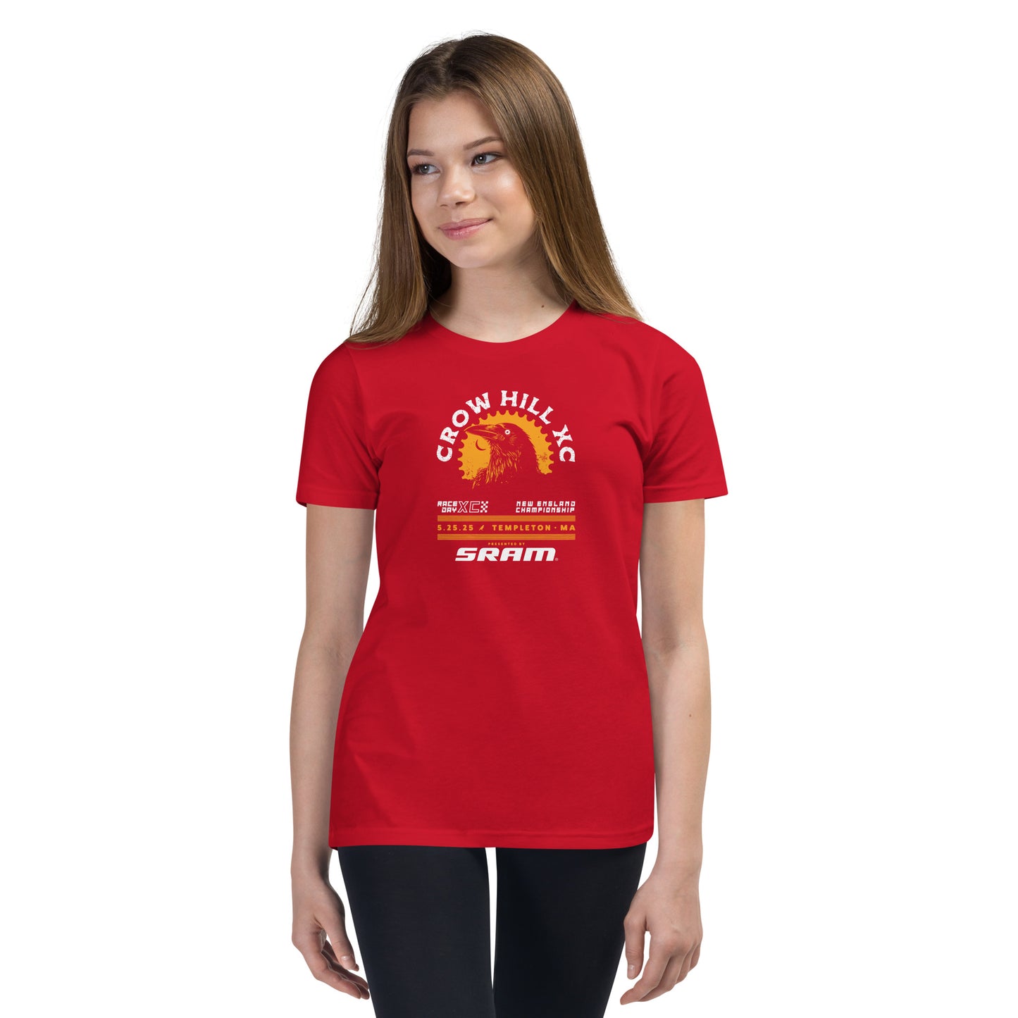 Race Day XC: Youth Short Sleeve T-Shirt / Crow Hill XC